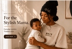 Load image into Gallery viewer, MAZH Stylish Mama Beanie | Cozy Motherhood Winter Accessory - MAZHstylish mama capsShop MAZHMAZH Stylish Mama Beanie | Cozy Motherhood Winter Accessory
