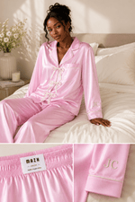 Load image into Gallery viewer, MAZH Stylish Mama Pyjama Set | Luxury Maternity &amp; Postpartum Loungewear - MAZHloungewearShop MAZHMAZH Stylish Mama Pyjama Set | Luxury Maternity &amp; Postpartum Loungewear
