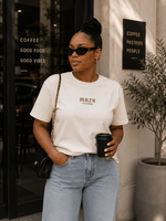 Load image into Gallery viewer, MAZH Stylish Mama T-Shirt | Luxury Everyday Motherhood Tee - MAZHstylish mama teeShop MAZHMAZH Stylish Mama T-Shirt | Luxury Everyday Motherhood Tee
