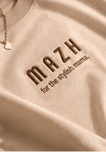Load image into Gallery viewer, MAZH Stylish Mama T-Shirt | Luxury Everyday Motherhood Tee - MAZHstylish mama teeShop MAZHMAZH Stylish Mama T-Shirt | Luxury Everyday Motherhood Tee
