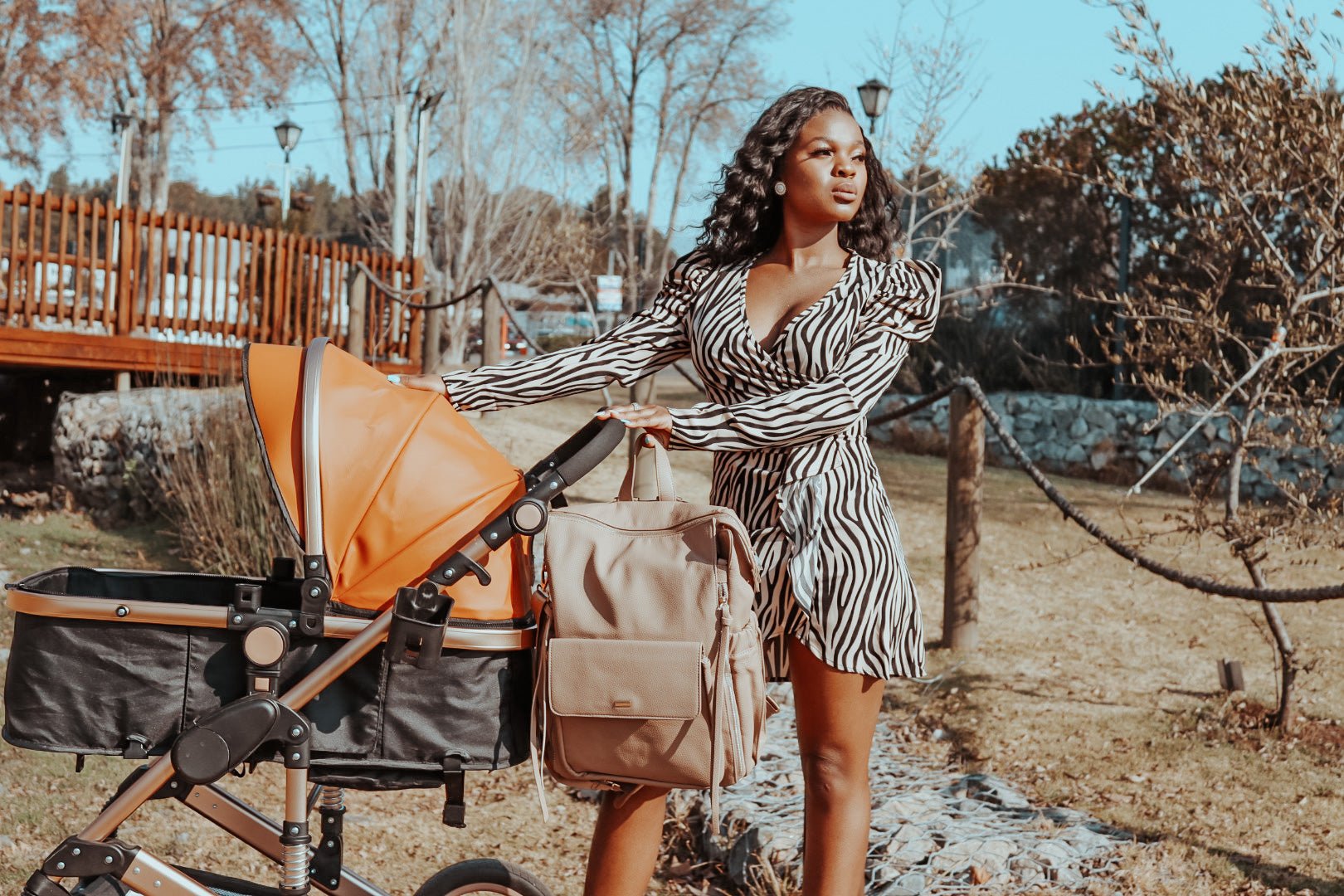 LORI Vegan Leather Diaper Bag - MAZH BabiesDiaper BagsShop MAZHLORI Vegan Leather Diaper Bag