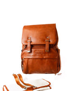 Load image into Gallery viewer, MISHA Vegan Leather Diaper Bag - MAZH BabiesBaby BagShop MAZHMISHA Vegan Leather Diaper Bag
