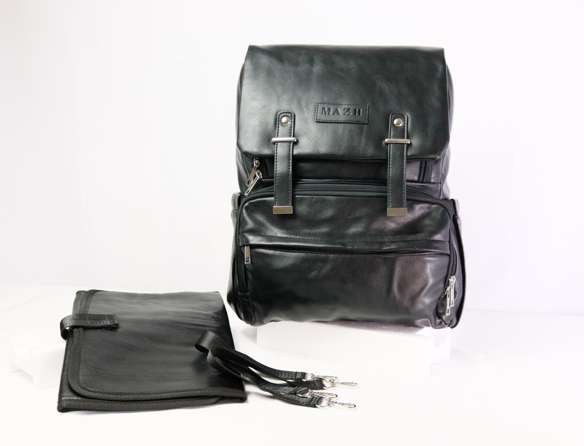 MISHA Vegan Leather Diaper Bag - MAZH BabiesBaby BagShop MAZHMISHA Vegan Leather Diaper Bag