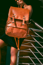 Load image into Gallery viewer, MISHA Vegan Leather Diaper Bag - MAZH BabiesBaby BagShop MAZHMISHA Vegan Leather Diaper Bag
