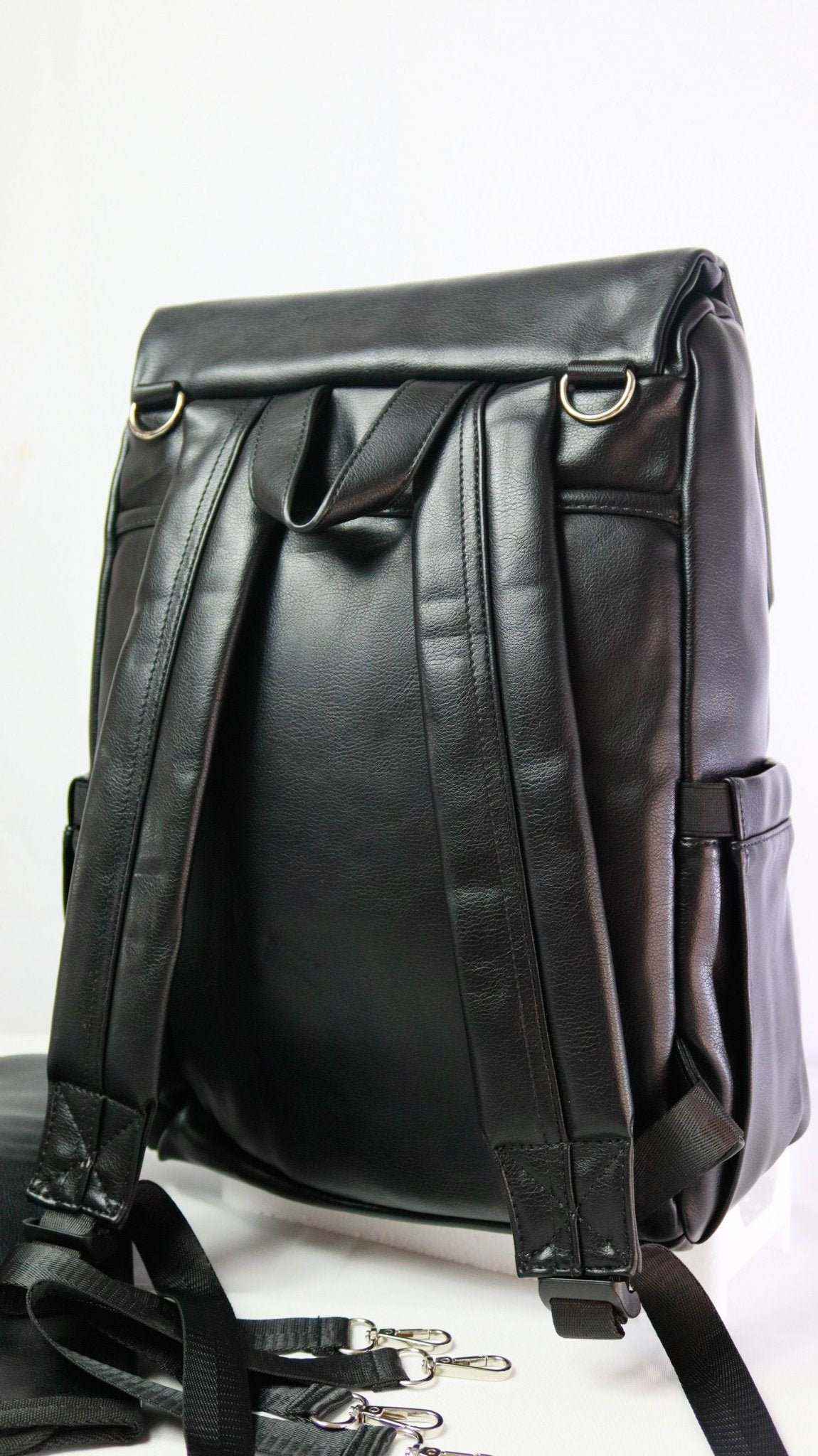 MISHA Vegan Leather Diaper Bag - MAZH BabiesBaby BagShop MAZHMISHA Vegan Leather Diaper Bag